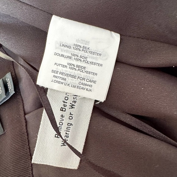 J. Crew Multicolor Silk Skirt, Size 00 - Picture 8 of 10